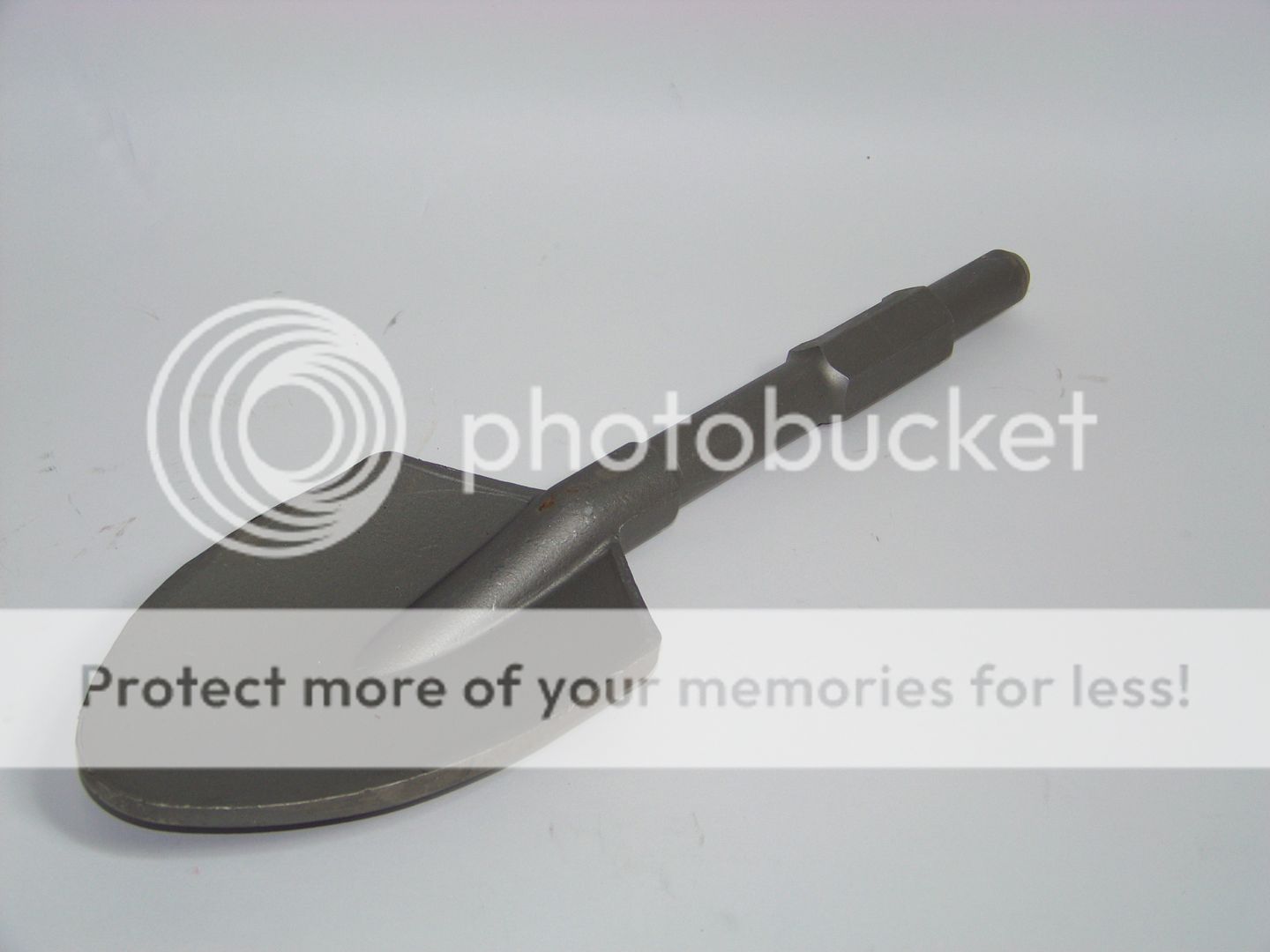 Demolition Hammer Clay Spade Scoop Shovel Bit Spline Shank Hex 11/8